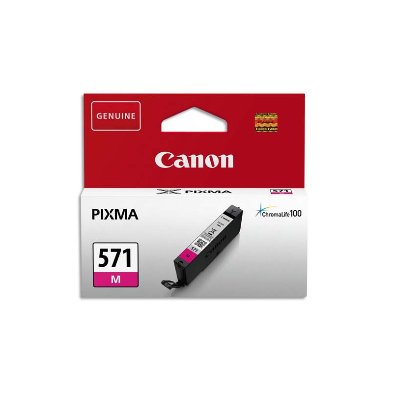 CANON Cartouche Jet d'encre CLI-571 Magenta 0387C001AA