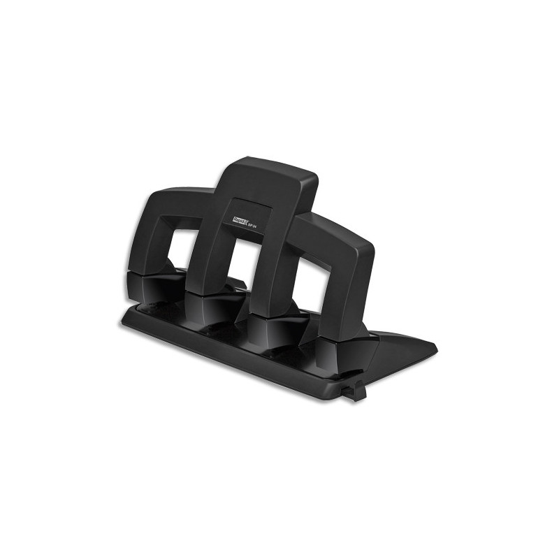RAPID Perforateur 4 trous SP34 PressLess. Capacité 30 feuilles. Noir.
