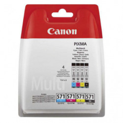 CANON Pack Jet d'encre CLI-571 Cyan/Magenta/Jaune/Noir 0386C005AA