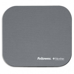 FELLOWES Tapis de souris antibactérien Argent Microban 5934005