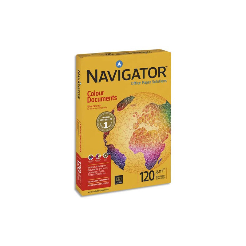 NAVIGATOR Ramette 500 feuilles papier extra Blanc Navigator Colour Document A3 120G CIE 169