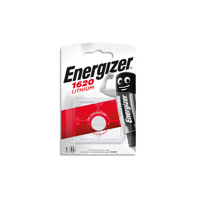 ENERGIZER Pile Lithium CR1620, pack de 1 pile