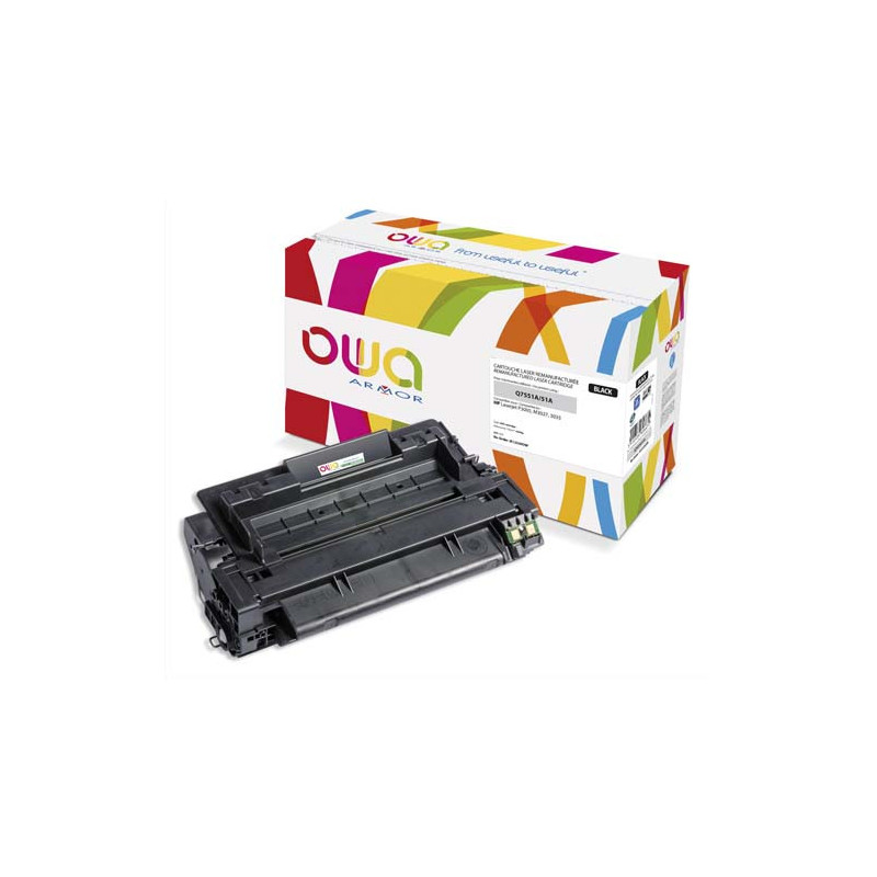 OWA Cartouche compatible Laser Noir HP Q7551A K12330OW