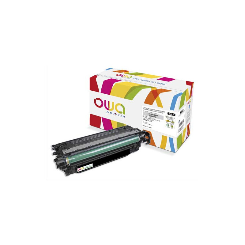 OWA Cartouche compatible Laser Noir HP CE250X K15164OW