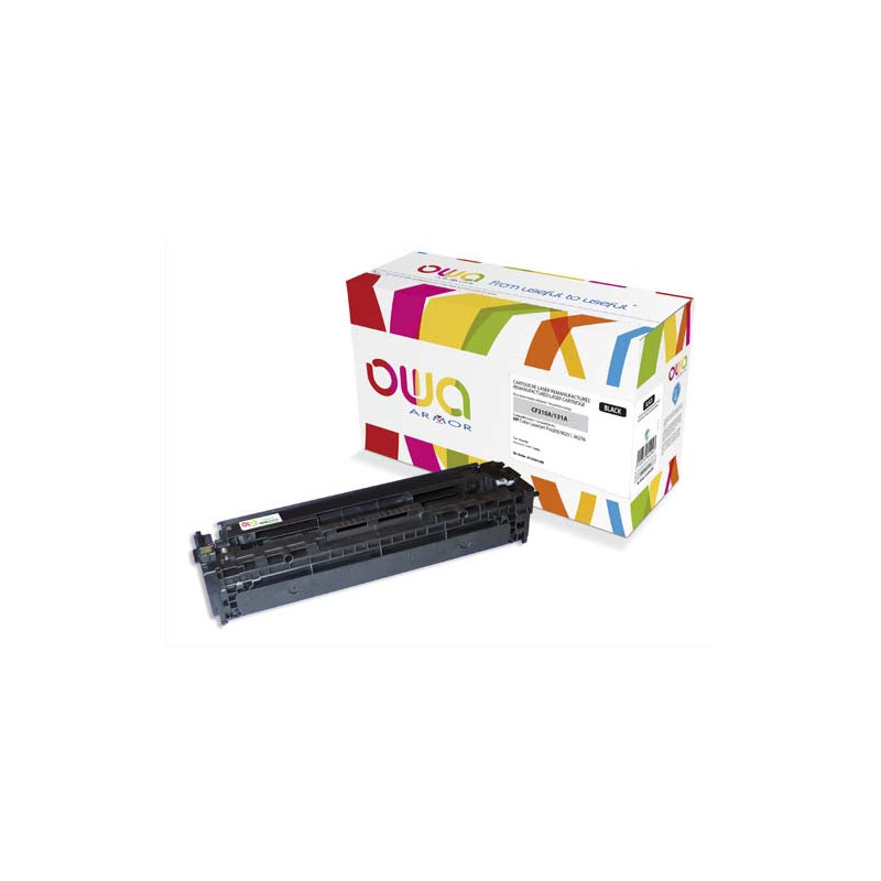 OWA Cartouche compatible Laser Noir HP CF210A K15591OW