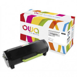 OWA Cartouche compatible Laser Noir LEXMARK 50F2U00 K15639OW