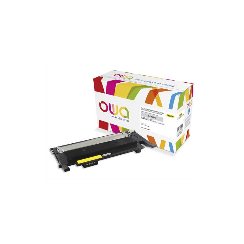 OWA Cartouche compatible Laser Jaune SAMSUNG CLTY406S K15689OW