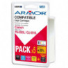 ARMOR Pack de 5 cartouches Jet d'encre CANON PGI550XL/551XL B10281R1