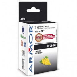 ARMOR Cartouche Jet d'encre compatible Jaune HP N°364XL CB325EE K12575