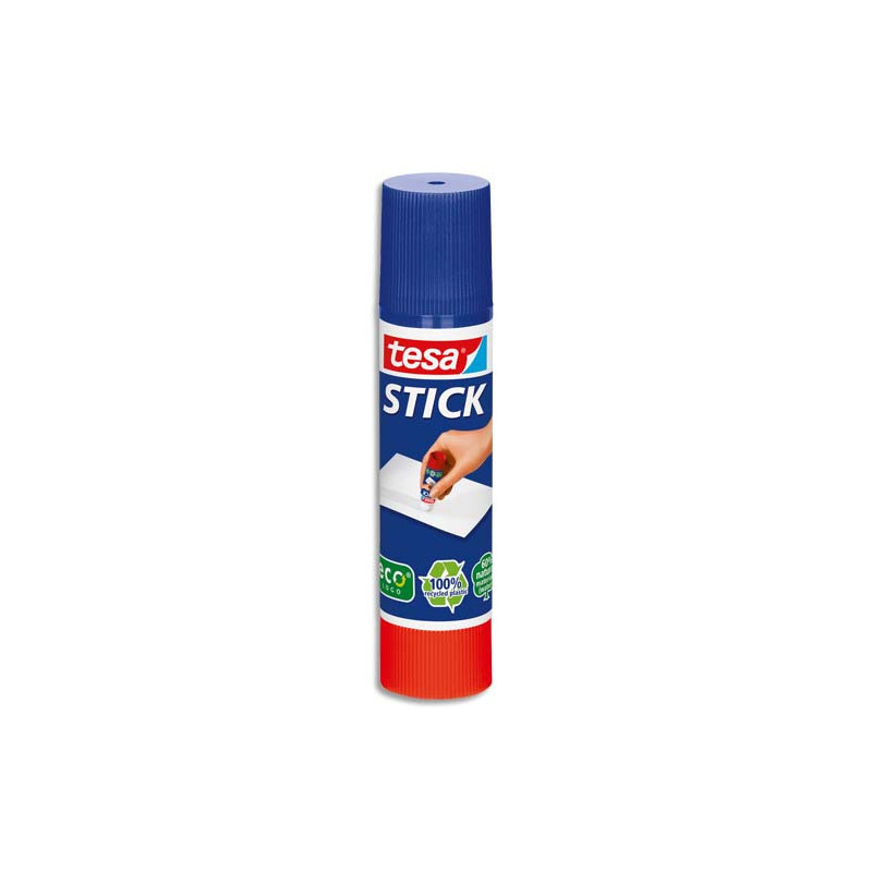 TESA Easy stick ecologo bâton de colle forme ronde recyclé 10G