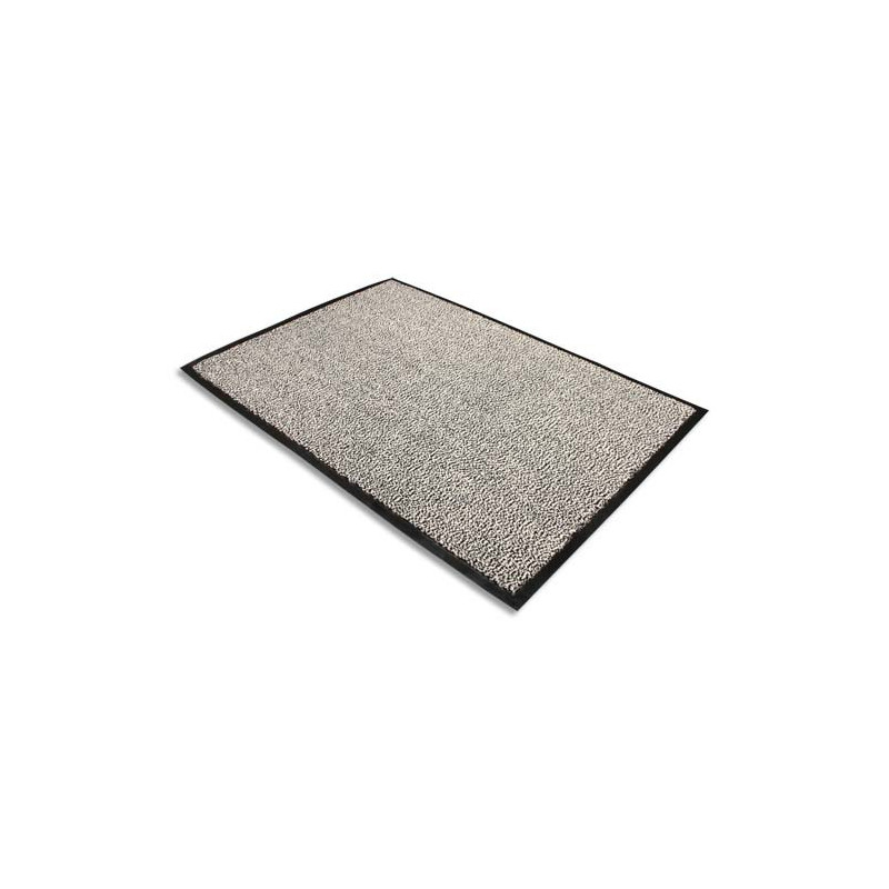 FLOORTEX Tapis d'accueil Advantage Gris en polypropylène 120 x 180 cm épaisseur 10 mm