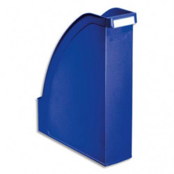 LEITZ Porte-revues Leitz Plus - Bleu - H30 x P27,8 cm - Dos 7,8 cm