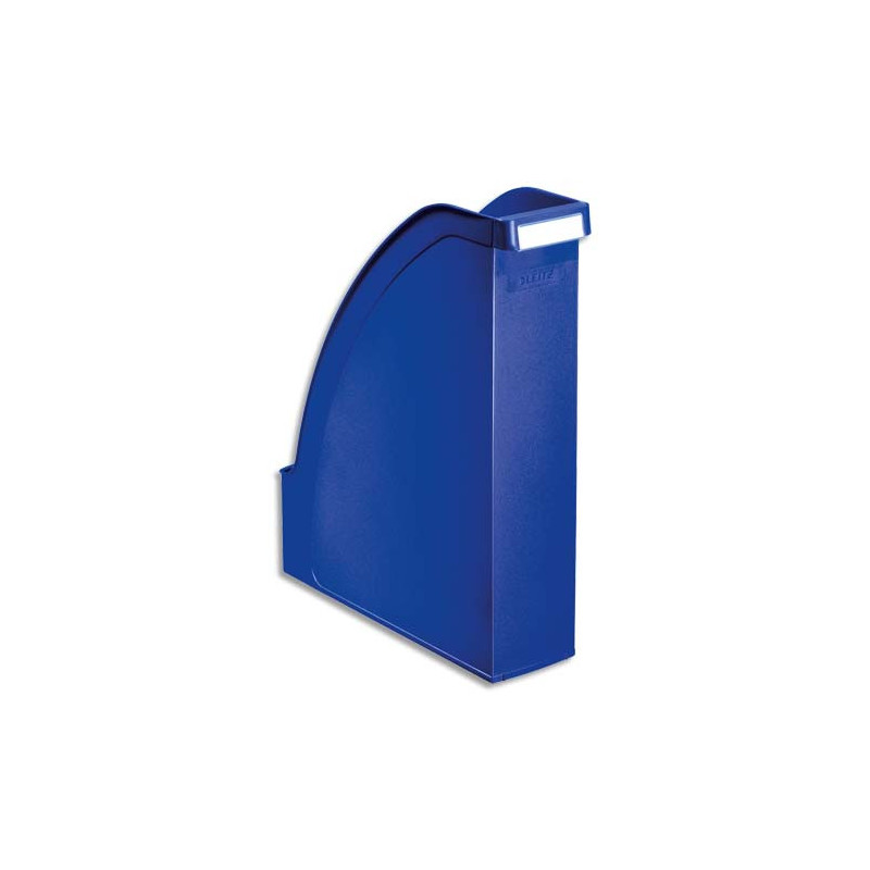 LEITZ Porte-revues Leitz Plus - Bleu - H30 x P27,8 cm - Dos 7,8 cm