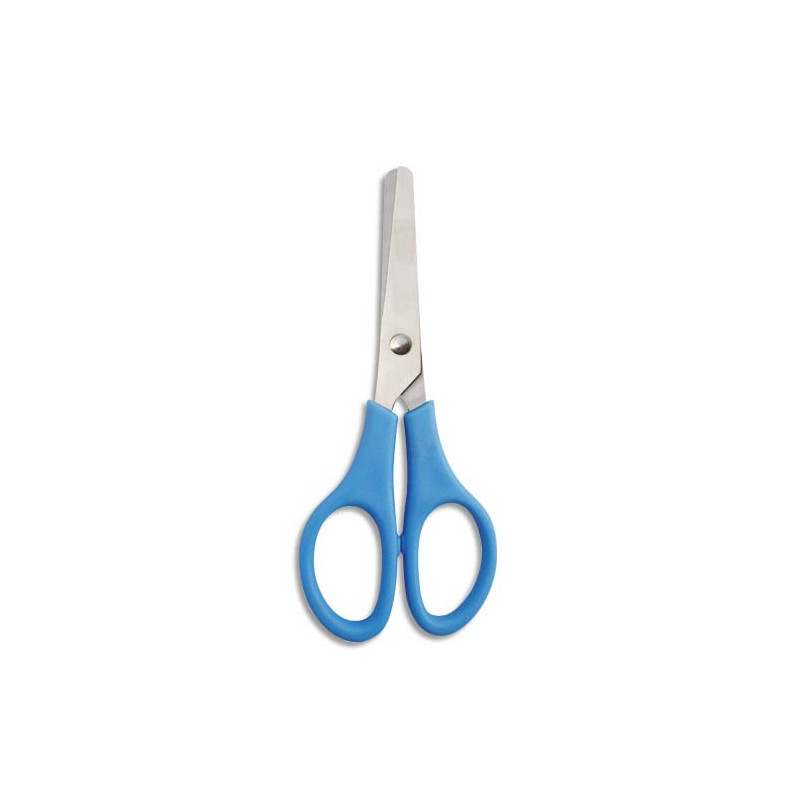 WONDAY Ciseaux écolier 13 cm lames inox bouts ronds pour gaucher