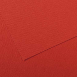 CLAIREFONTAINE Paquet de 25 feuilles Affiche couleur 75g 60x80 cm Rouge