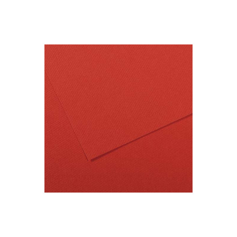 CLAIREFONTAINE Paquet de 25 feuilles Affiche couleur 75g 60x80 cm Rouge