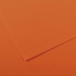 CLAIREFONTAINE Paquet de 25 feuilles Affiche couleur 75g 60x80 cm Orange