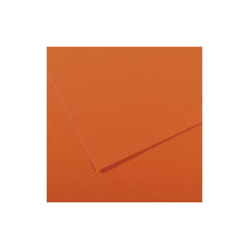 CLAIREFONTAINE Paquet de 25 feuilles Affiche couleur 75g 60x80 cm Orange