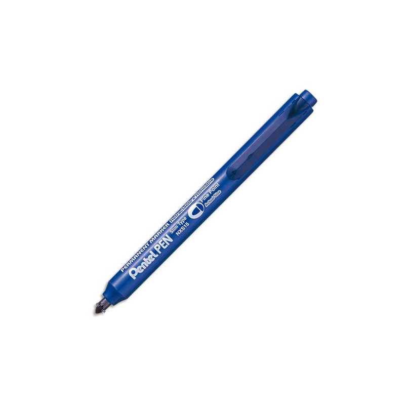 PENTEL Marqueur permanent rétractable NXS15 Bleu