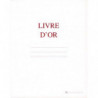 ELVE Livre d'Or format 21x29,7cm Blanc 148 pages. Couverture aspect cuir