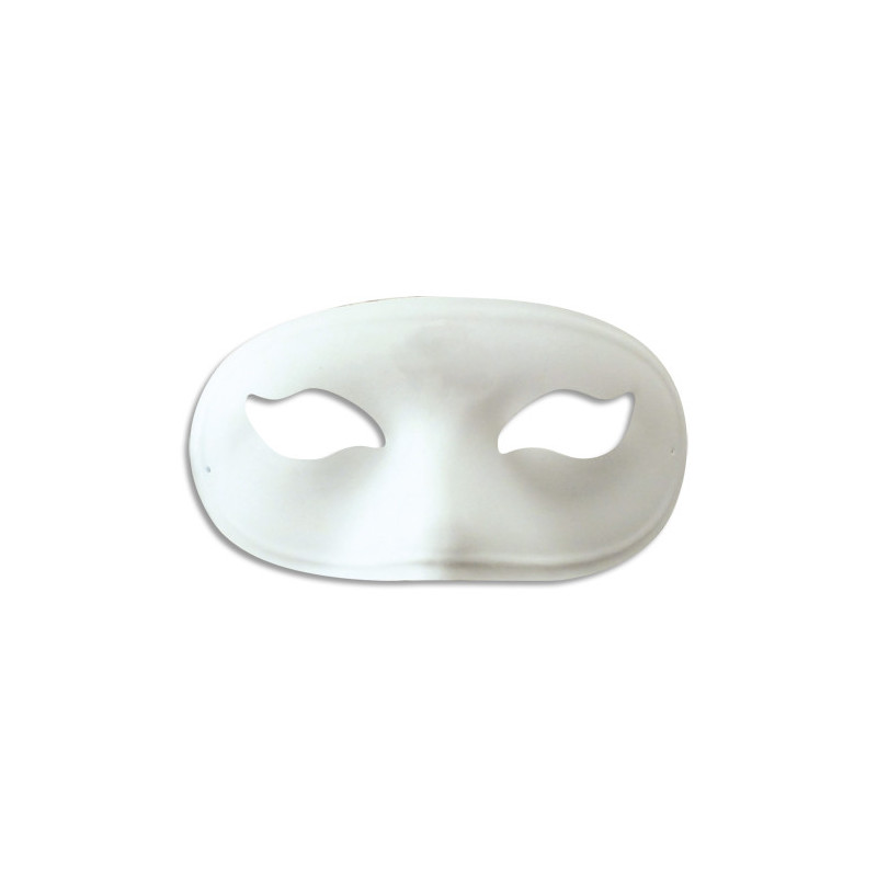 GRAINE CREATIVE Masque simple en plastique Blanc, à décorer