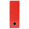 EXACOMPTA Boîte de transfert Iderama, carte lustrée pelliculée, dos 9 cm, 34x25,5 cm, coloris Rouge