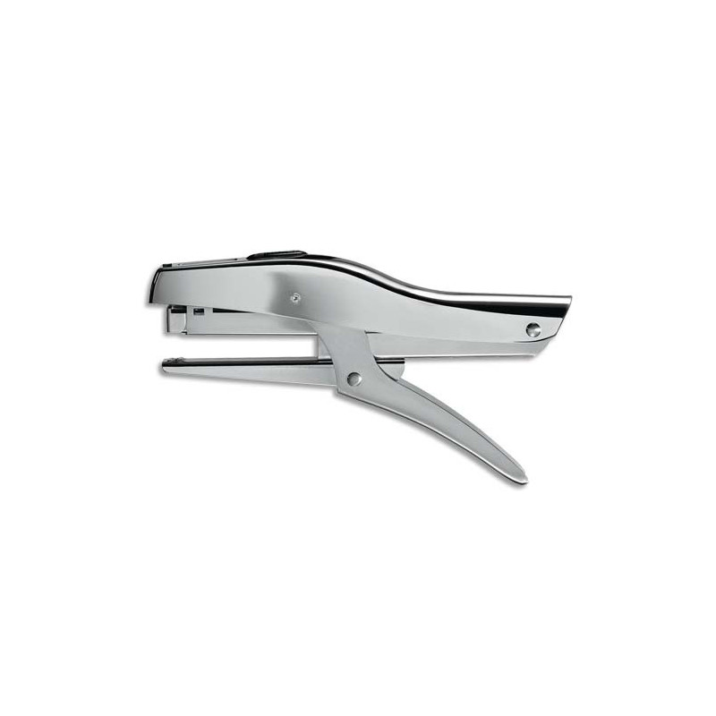 REXEL Pince agrafeuse 19 capacité 20 feuilles finition chromé pour agrafes SP19 1/4