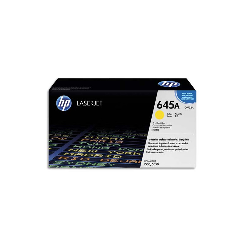 HP Cartouche Laser Jaune C9732A