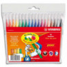 STABILO power feutre de coloriage pointe moyenne - Etui carton de 18 feutres - Coloris assortis