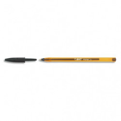 BIC Ecriture Cristal Original Stylos-Bille Pointe Fine (0,8 mm) - Encre De Couleur Noire