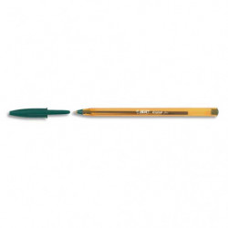 BIC Cristal Original Stylos-Bille Pointe Fine (0,8 mm) - Vert