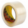 SCOTCH Adhésif d'emballage Low Noise polypropylène silencieux 50 microns H50 mm x L66 m Transparent BP626