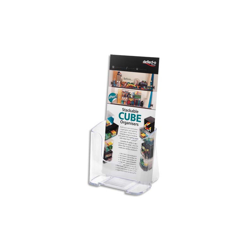 DEFLECTO Porte-brochures A4 vertical une case 1/3A4