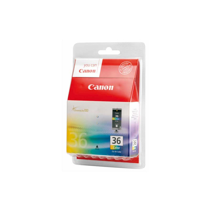 CANON Cartouche Jet d'encre couleur CLI-36 C1511BB001