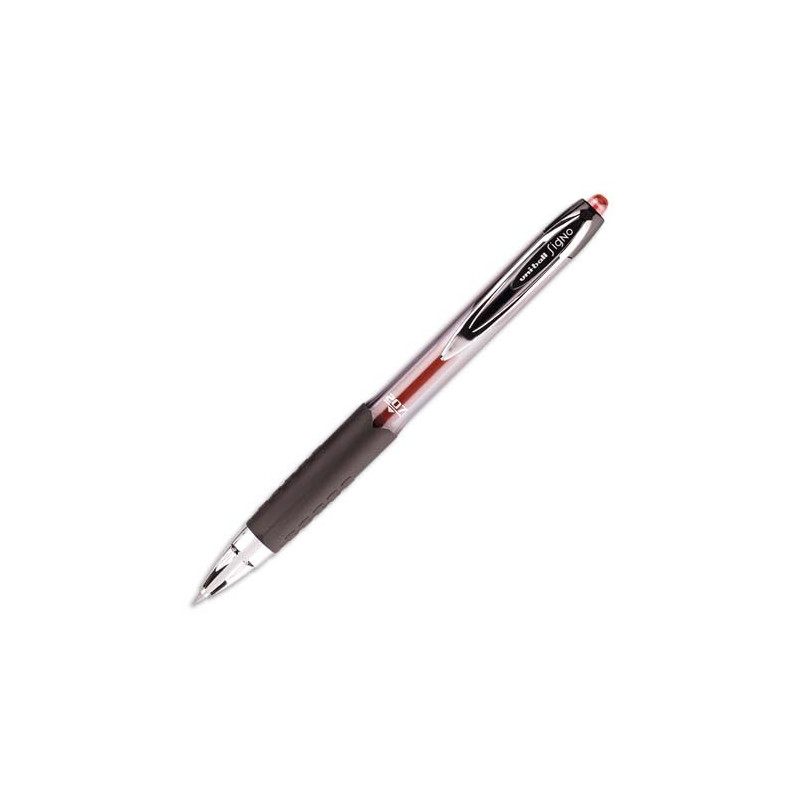 UNI-BALL Stylo bille encre gel RT207 0,7 mm Rouge UMN207