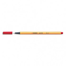 STABILO point 88 stylo-feutre pointe fine (0,4 mm) - Rouge