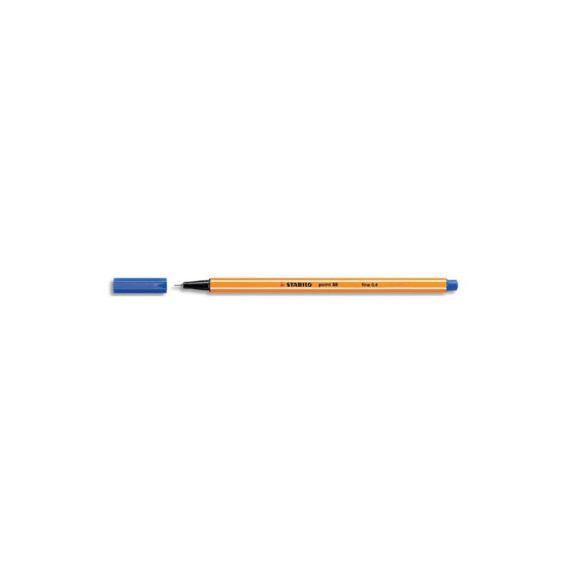 STABILO point 88 stylo-feutre pointe fine (0,4 mm) - Bleu