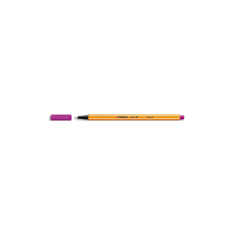 STABILO point 88 stylo-feutre pointe fine (0,4 mm) - Lilas