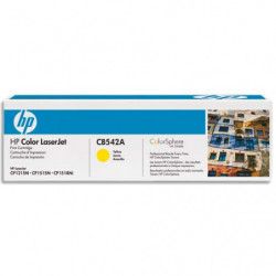 HP Cartouche Laser Jaune CB542A