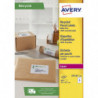 AVERY Boîte de 1600 étiquettes adresse Laser recyclées Blanc 99.1X33.9 LR7162-100