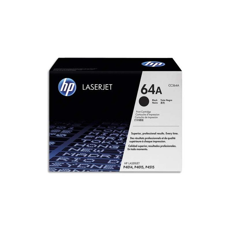 HP Cartouche Laser Noir CC364A