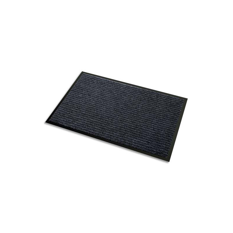 3M Tapis d'accueil Aqua Nomad 45 Noir double fibre gratante - Format : 90 x 150 cm épaisseur 5,6 mm 45003