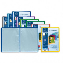 EXACOMPTA Protège-documents personnalisable PP KREACOVER 120 vues assortis