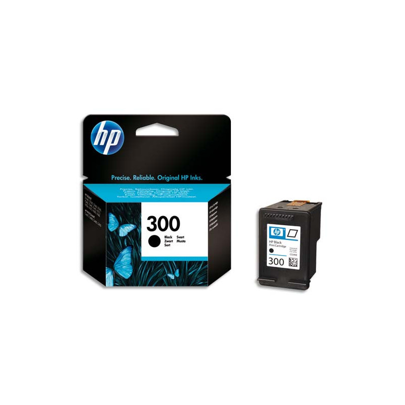 HP Cartouche Jet d'encre Noir 300 CC640EE