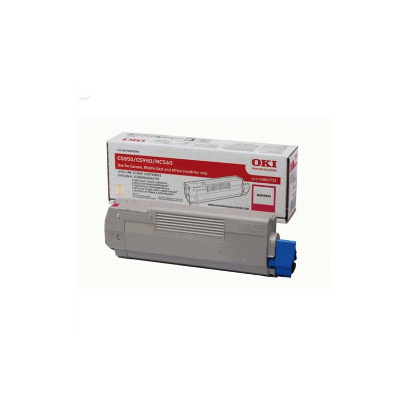 OKI Cartouche toner Magenta 43865722