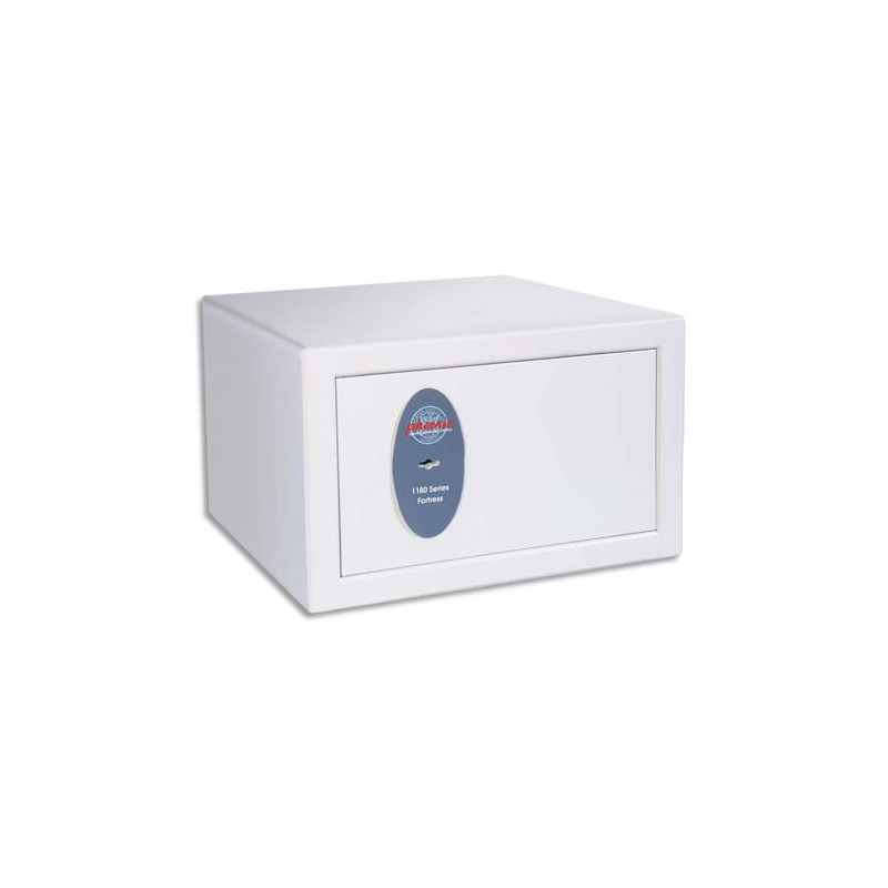 PHOENIX Coffre-fort de sécurité Fortress 7 litres, serrure à clé - Dimensions L35 x H22 x P30 cm
