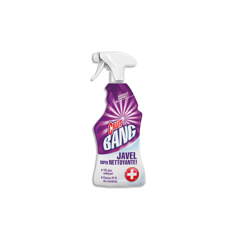 CILLIT BANG Spray de 750 ml nettoyant superpuissant avec javel