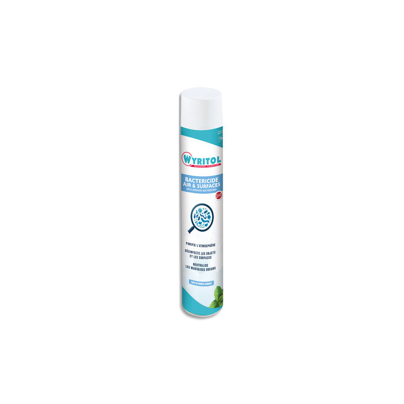 WYRITOL Aérosol de 750 ml bactéricide parfum Menthe