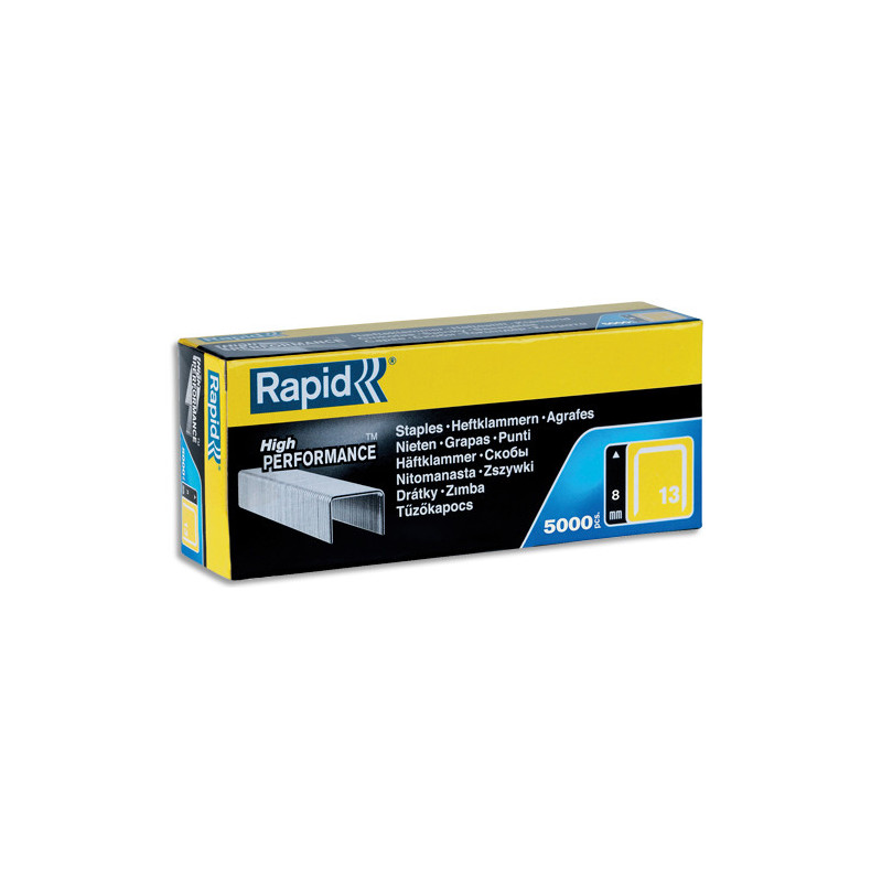 RAPID Agrafes Nº13/8 en boîte de 5000