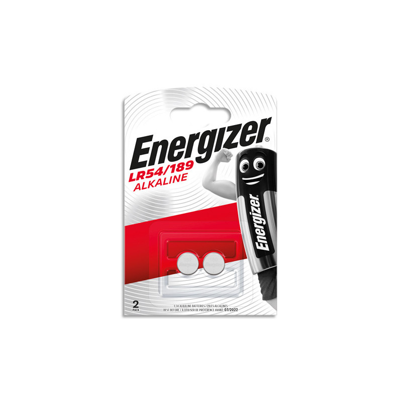 ENERGIZER Pile Calculatrice/Photo 189 LR54, pack de 2 piles